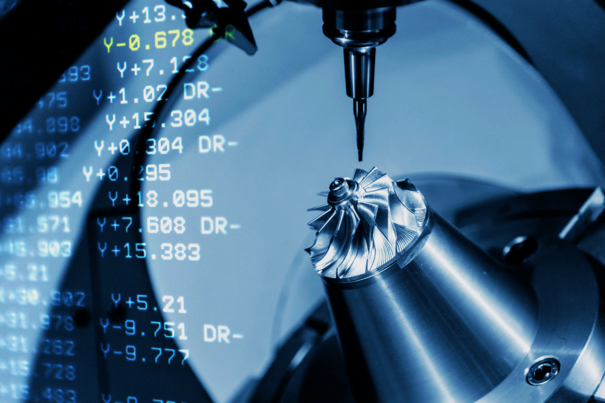 CNC machining in the mechanical engineering industry